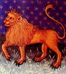 red leo lion